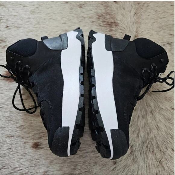 Nike City Classic Manoa Hiker Boots Black‎ White Hiking Trail Boots Sneakers 7 - Picture 10 of 15